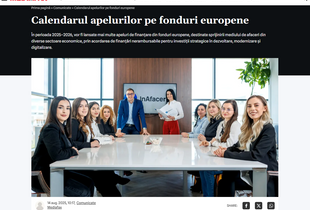 Calendarul apelurilor pe fonduri europene